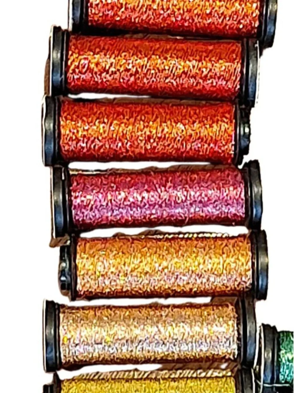 Kreinik Metallic Threads Blending Filament Lot of 30 Spools